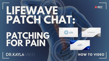 Reduce Pain Naturally: How to Use LifeWave IceWave, Aeon & X39 Patches for Fast Relief!