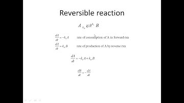 Reversible reaction