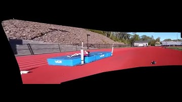 Robust Global Motion Compensation in Presence of Predominant Foreground