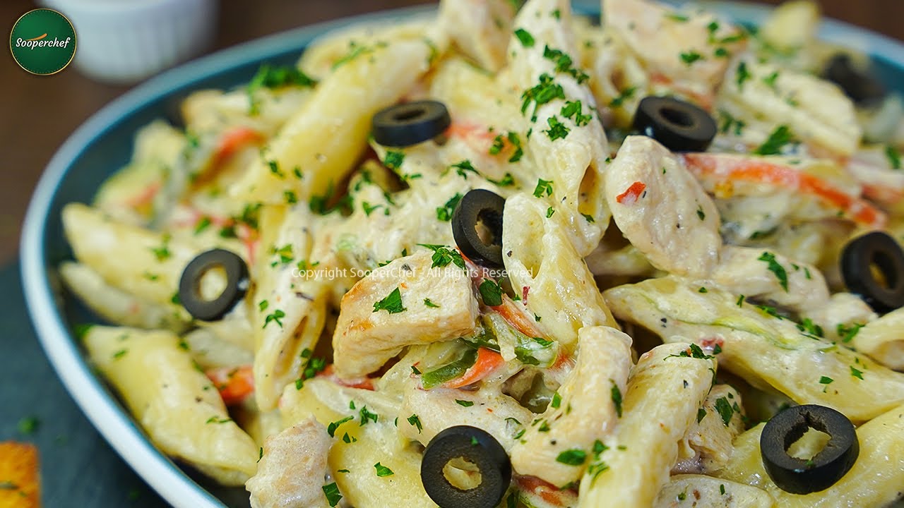 Creamy Chicken Pasta Delight With The Perfect White Sauce