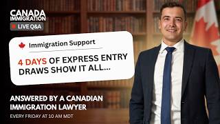 Express Entry 4 Draws Back To Back | Canada Immigration Live Q&a