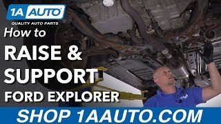 How to Raise and Support 11-19 Ford Explorer