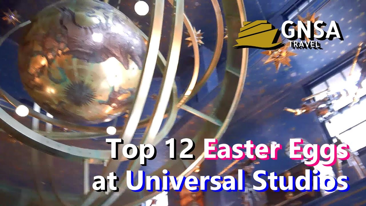 Top 12 Easter Eggs at Universal Studios YouTube