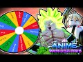 Spin That WHEEL! | Anime Vanguards Randomizer Challenge