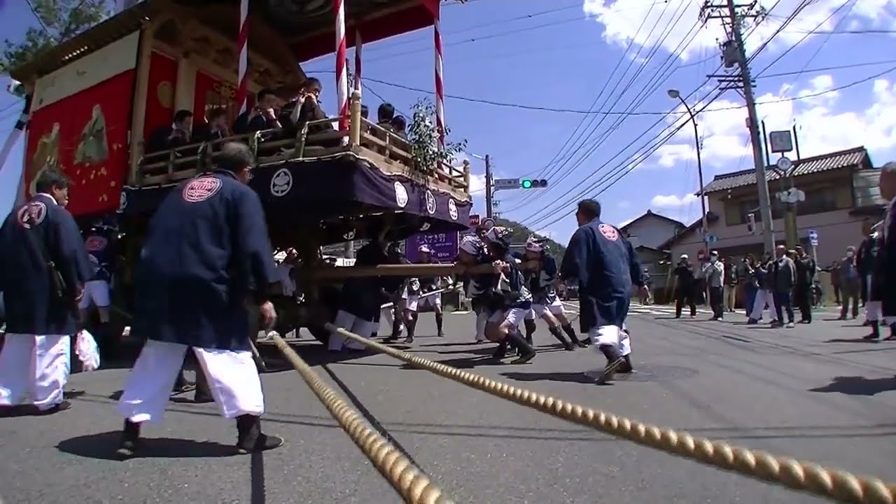 2019年 4月13日 八百津祭り 本郷組 8 試楽6 山車巡行(午前6) 代理投稿
