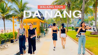 Da Nang VIETNAM ● Walk On The Most Beautiful Beach in Da Nang, My An Beach 【 4K】