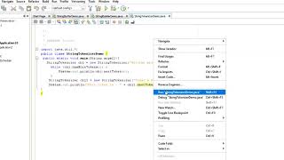 Mutable Classes for String: StringBuffer, StringBuilder & StringTokenizer in NetBeans by Soumen Sir