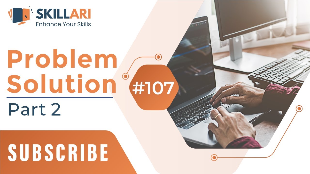 107 Problem Solution Part 2 Concept Of Prblem Solving Problem 107 Problem Solution Part 2 Concept Of Prblem Solving Problem