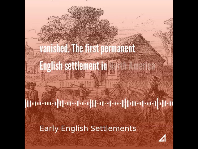 Early English Settlements - YouTube