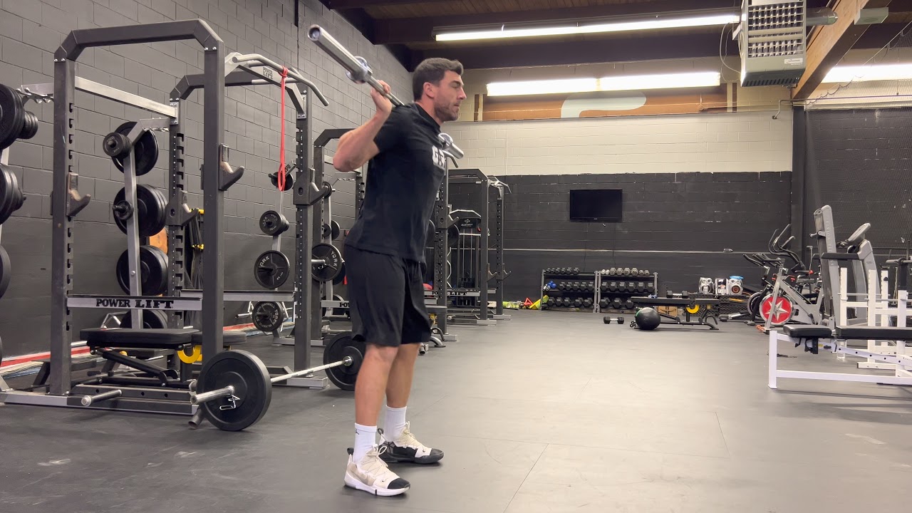 Barbell Squat Jumps YouTube