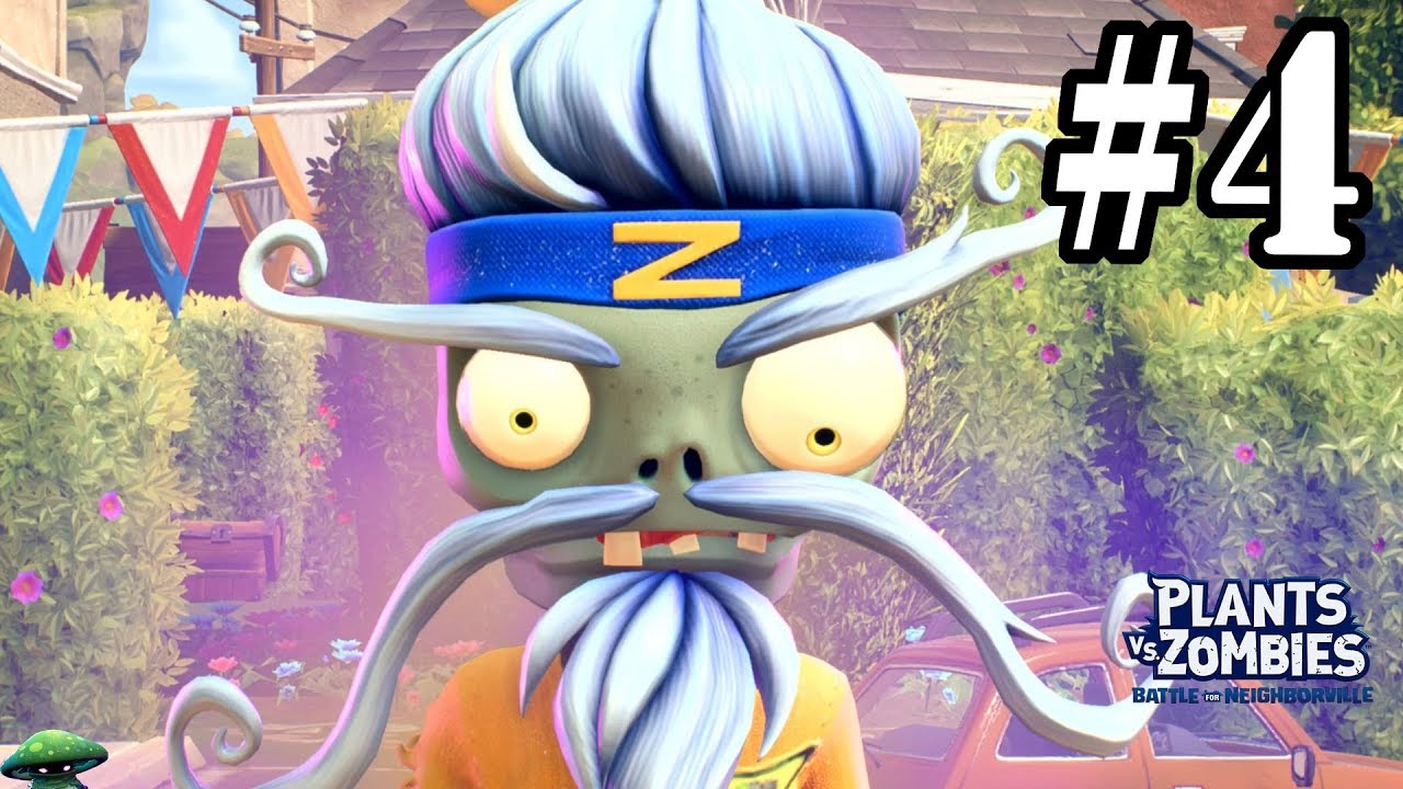 Zen Sensei Plants vs. Zombies Battle For Neighborville Gameplay