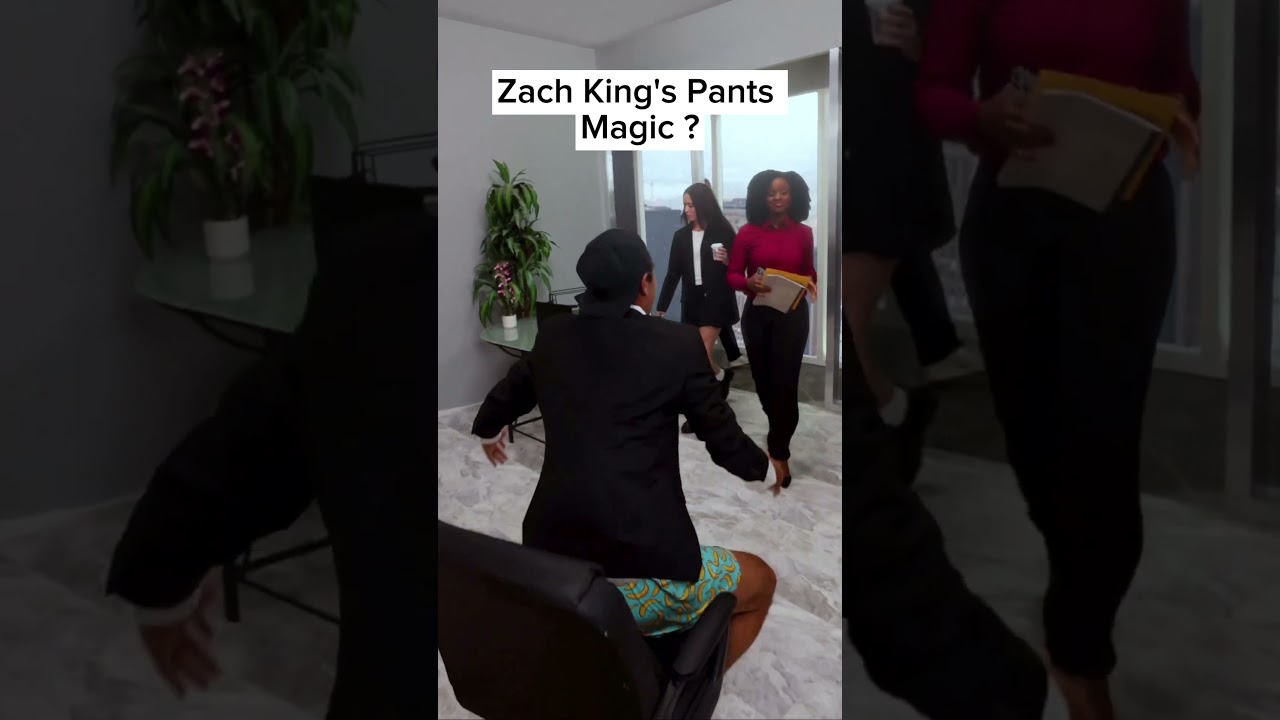 Zach King's Office Pants Magic? 