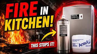 “Ansul R102 Fire Suppression System Explained (Commercial Kitchen Safety) 🚨🧯🔥
