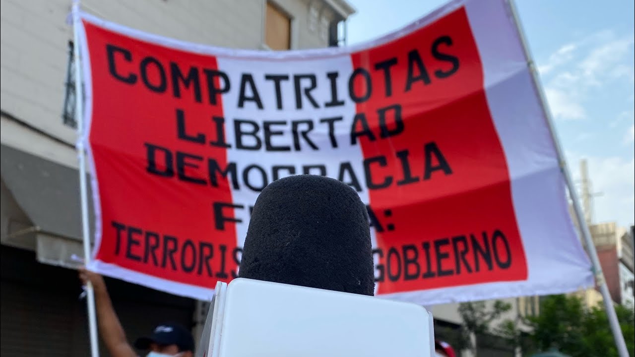 5 abril - marcha contra el presidente Pedro Castillo - Toque de queda ...
