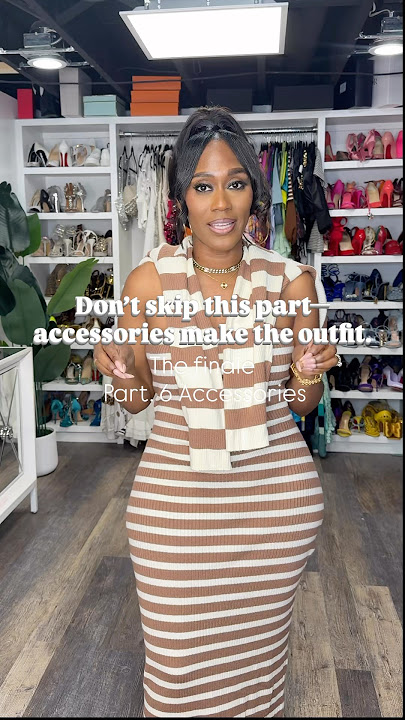 Lastly, we made it to Part 6 of building your capsule wardrobe! Let’s talk accessories. 💍👛