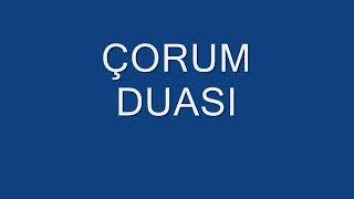 Çorum Duası Çok Komik