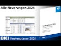 BKI Kostenplaner 2024 – Alle Neuheiten im Überblick