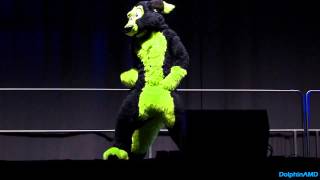 Anthrocon 2012 - Fursuit Dance Competition - Mangusu