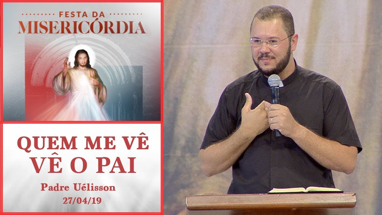 Cancao Nova Ao Vivo No Celular Agora Quem Me Ve Ve O Pai Padre Uelisson Pereira 28 04 19 Youtube