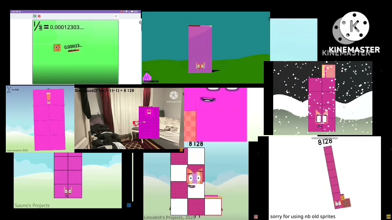 My perfect numbers band 9 videos