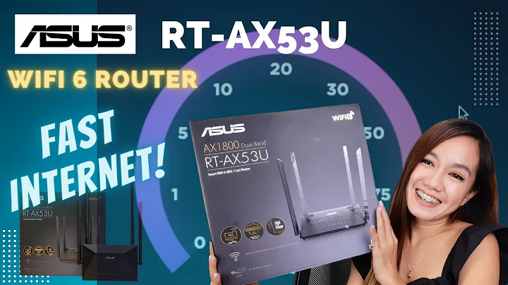 ASUS RT-AX53U SMART WiFi 6 ROUTER review and step by step process of setting up the device
