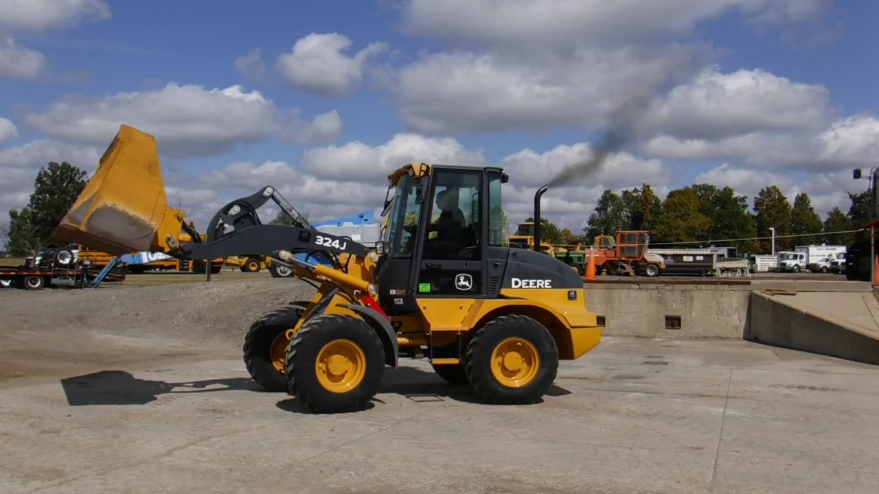 John Deere 324J H49894 at AIS Construction Equipment - YouTube