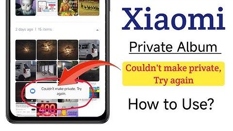 hyperOS Private album not working | how to hide photos video document & music file in redmi/Xiaomi