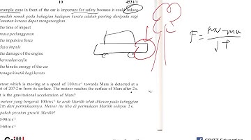 SPM Physics 2016 Paper1 Q9 F4 Chapter Forces and Motion