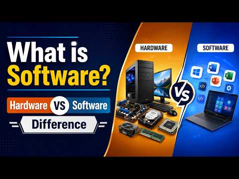 What is Software? Hardware vs Software Difference