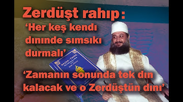 Mecusı Zerdüşt rahıp dını soruları yanıtlaması.