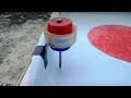 How to make simple Beyblade (spinning toy)and Launcher | Homemade spinning toy | easy