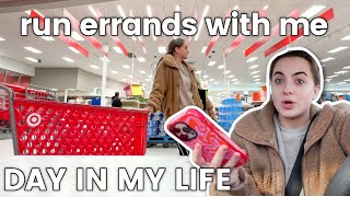 day in my life running errands at target, costco and trader joe's