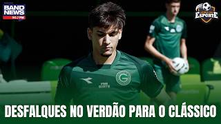 De olho no G-6, técnico Mozart terá desfalques no Goiás para o confronto contra o Atlético