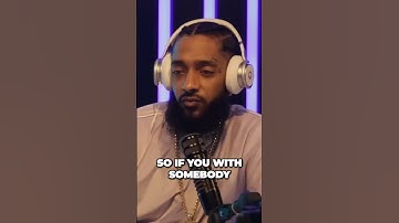 Nipsey Hussle: Surrounding yourself with high-energy individuals is vital for success. #shorts