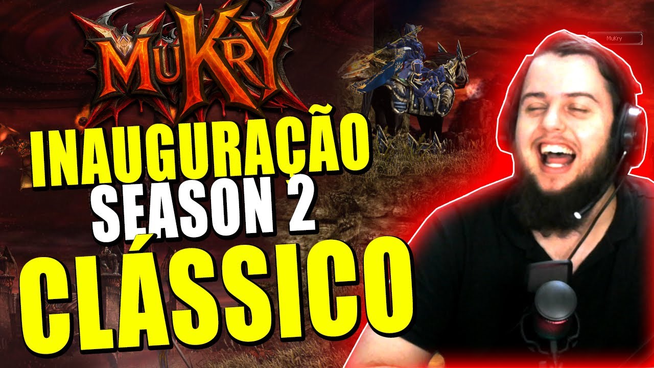 🔥INAUGURAÇÃO MU ONLINE SEASON 2 CLÁSSICO 🔥CONHECENDO O MU KRY🔥