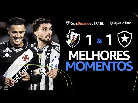 VASCO 1 x 1 BOTAFOGO | MELHORES MOMENTOS - SÓ IMAGENS | QUARTAS DE FINAL | COPA DO BRASIL 2025 VASCO 1 x 1 BOTAFOGO | MELHORES MOMENTOS - SÓ IMAGENS | QUARTAS DE FINAL | COPA DO BRASIL 2025 Thumbnail