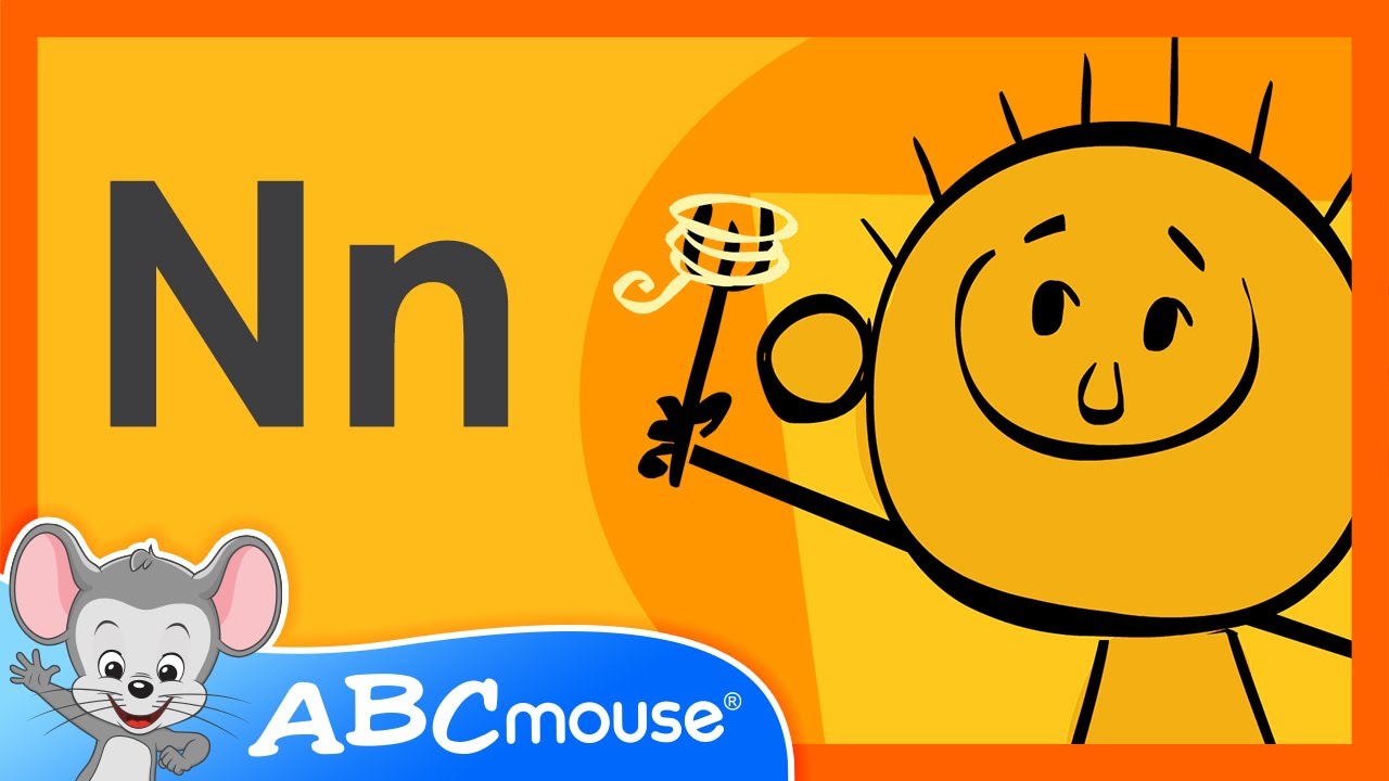 La chanson de la lettre N par ABCmousecom