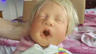 Dressing my Reborn Baby Doll