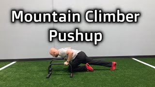 Mountain Climber Pushup