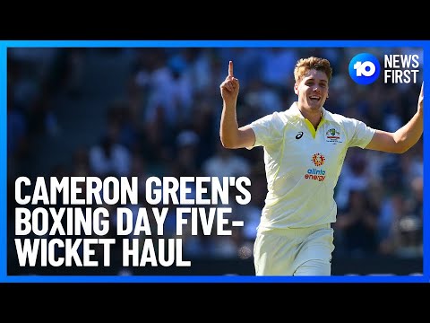 Green's Career First Five-Wicket Haul | 10 News First