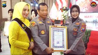 Tasyakuran Dalam Rangka HUT Polwan Ke-75 Tahun 2023 Polda Jatim