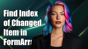 How to Find Index of Changed Item in Angular FormArray: A Step-by-Step Guide
