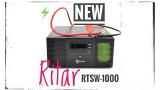 ИБП ⚡️⚡️⚡️Ritar RTSW rl-1000 /// Обзор на инвертор , чистый синус / 12х220 🔋🔋🔋