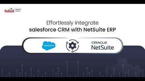 Folio3 NetSuite and SalesForce Connector