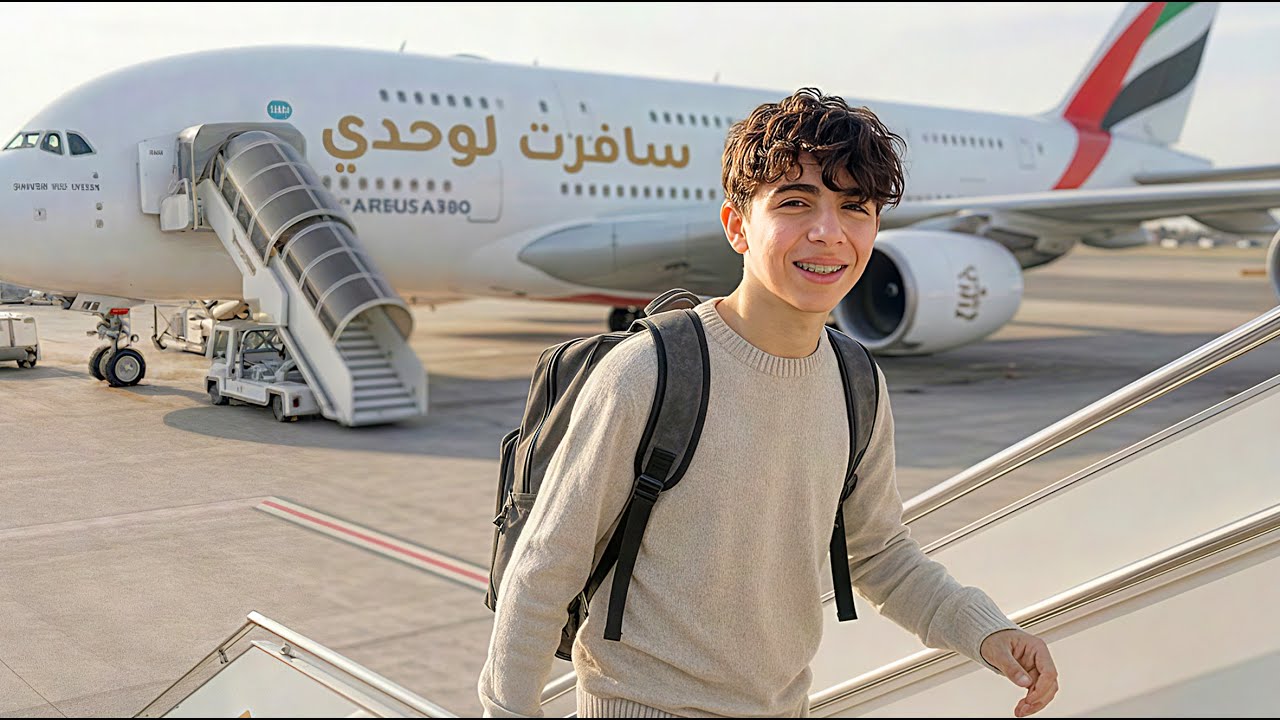 سافرت لوحدي بدون اهلي ✈️ (ل اول مرة)