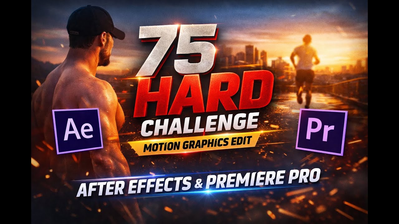 After Effects Motion Graphics – 75 Heart Challenge