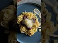 Fettuccine with White Sauce and Meatballs…🇮🇹 coming soon…