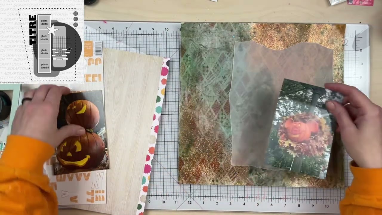 Процесс создания скрапбука: EEK // Следуйте за эскизом, февраль 2026 // #fasfeb26