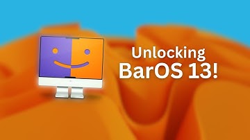 FINALLY unlocking BarOS 13! #progressbar95