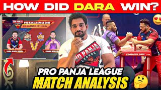 Strongest Hooker🦾 DARA SINGH vs KANAN Match Analysis || Pro Panja League Season-1 ❤️